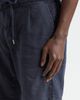 Thom Sweeney Thom Sweeney Pleated Stretch Linen & Cotton Jersey Shorts - 5