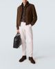 Thom Sweeney Thom Sweeney Shearling-lined suede bomber jacket - 2