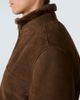 Thom Sweeney Thom Sweeney Shearling-lined suede bomber jacket - 6