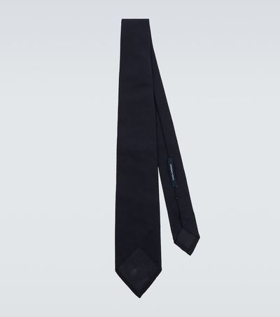 Thom Sweeney Thom Sweeney Silk grenadine tie