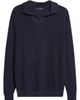 Thom Sweeney Thom Sweeney Skipper Long Sleeve Cotton Polo - 5