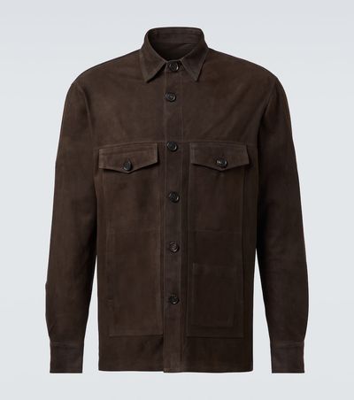 Thom Sweeney Thom Sweeney Suede field jacket