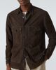 Thom Sweeney Thom Sweeney Suede field jacket - 5