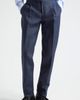 Thom Sweeney Thom Sweeney Tailored Pleated Linen Pants - 1