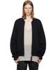 thom/krom thom/krom Black MSJ 705 Bomber Jacket - 1
