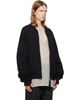 thom/krom thom/krom Black MSJ 705 Bomber Jacket - 2