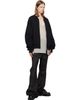 thom/krom thom/krom Black MSJ 705 Bomber Jacket - 4