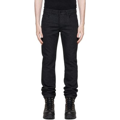 thom/krom thom/krom Black T 107 Coated Jeans