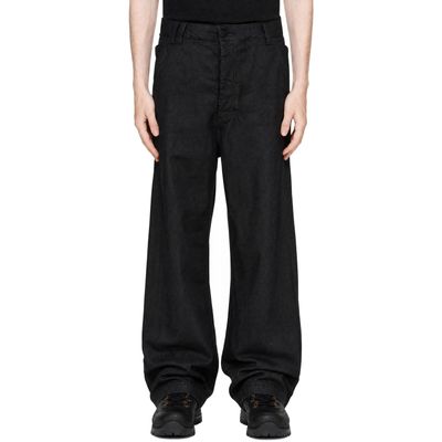 thom/krom thom/krom Black T 108 Coated Jeans
