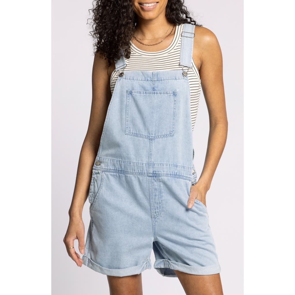 Thread & Supply Thread & Supply Connor Short Denim Overalls