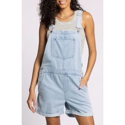 Thread & Supply Thread & Supply Connor Short Denim Overalls