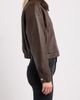 Thread & Supply Thread & Supply Faux Leather Zip Jacket - 3