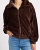 Thread & Supply Thread & Supply Faux Mink Zip Jacket - 4