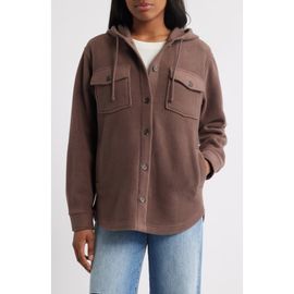 Thread & Supply Thread & Supply Hooded Fleece Shacket