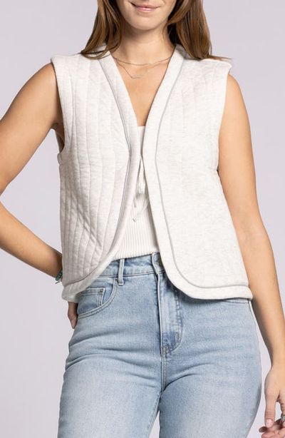 Thread & Supply Thread & Supply Joplin Quilted Cotton Tie Front Vest