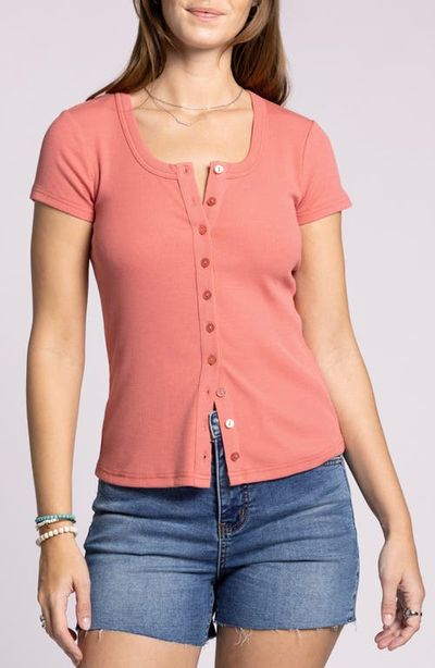 Thread & Supply Thread & Supply Kellie Button-Up Rib Top
