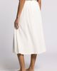 Thread & Supply Thread & Supply Lydia Pleated Linen Blend Midi Skirt - 2