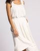 Thread & Supply Thread & Supply Lydia Pleated Linen Blend Midi Skirt - 4