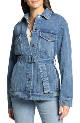 Thread & Supply Thread & Supply Nevada Belted Denim Jacket
