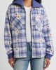 Thread & Supply Thread & Supply Plaid Fleece Jacket - 1