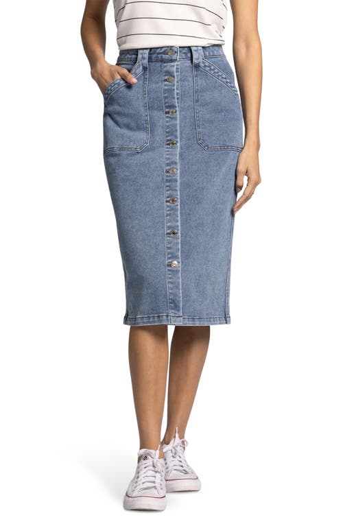 Thread & Supply Thread & Supply Shania Button Front Denim Skirt