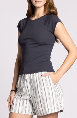 Thread & Supply Thread & Supply Winslet Rib Raglan Sleeve T-Shirt