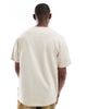 Threadbare Threadbare 220 GSM relaxed fit T-shirt with pocket in stone-Neutral - 4
