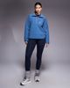 Threadbare Threadbare borg 1/4 zip fleece sweater with pocket detail in blue - 3