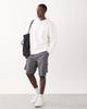Threadbare Threadbare cargo shorts in gray - 1