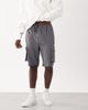 Threadbare Threadbare cargo shorts in gray - 2
