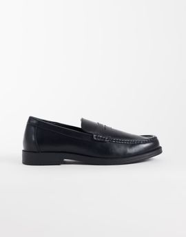 Threadbare Threadbare classic loafers in black