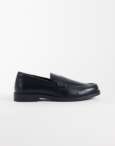 Threadbare Threadbare classic loafers in black