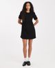 Threadbare Threadbare cord short sleeve mini dress in black - 1