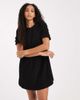 Threadbare Threadbare cord short sleeve mini dress in black - 2