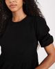 Threadbare Threadbare cord short sleeve mini dress in black - 3