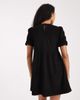 Threadbare Threadbare cord short sleeve mini dress in black - 4