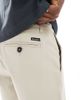 Threadbare Threadbare cotton blend chino shorts in stone-Neutral - 3