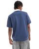 Threadbare Threadbare cotton blend short sleeve polo top with contrast collar in blue - 4