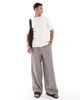 Threadbare Threadbare cotton rich knit t-shirt in ecru-White - 2