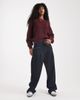 Threadbare Threadbare crew neck sweater in fig-Red - 1