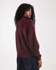 Threadbare Threadbare crew neck sweater in fig-Red - 3