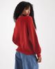 Threadbare Threadbare crew neck sweater in red - 4