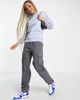 Threadbare Threadbare Fitness Dixie embroidered sweatshirt in pale blue - 3