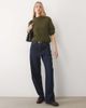 Threadbare Threadbare high neck sweater in khaki-Green - 2