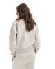 Threadbare Threadbare jersey button up cardigan in oat - part of a set-Neutral - 3