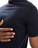 Threadbare Threadbare knit crew neck T-shirt in navy - 4