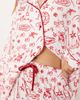 Threadbare Threadbare long sleeve Christmas pajamas in white and red - 2