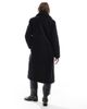 Threadbare Threadbare maxi borg coat in black - 4