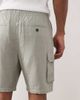 Threadbare Threadbare pull on shorts with cargo pockets in sage green - 4