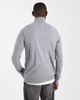 Threadbare Threadbare quarter zip sweater in light gray - 3